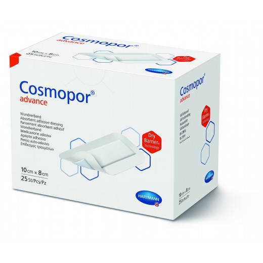 Cosmopor Advance Steril Hipoalergen, 10cm x 8cm, 25 buc, Hartmann