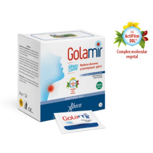 Golamir 2Act, 20 Comprimate Orodispersabile, Aboca