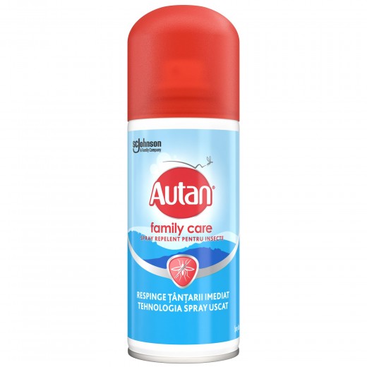 Spray Repelent Family Care , 100 ml, Autan