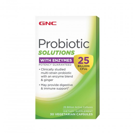 GNC Ultra Probiotic+Enzimesx 30Capsules