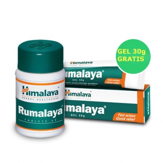 Himalaya Rumalaya Forte 60TB+Rumalaya Gel 30 grame CADOU!