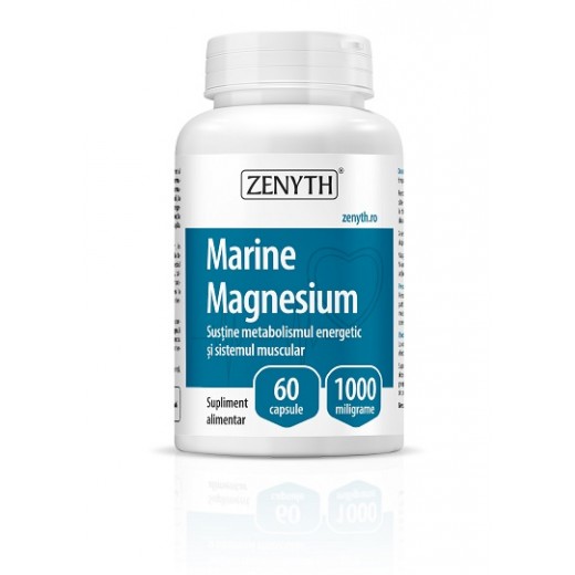 Marine Magnesium 1000 mg X 60 Capsule- Zenyth