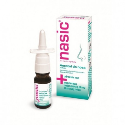 Nasic 1 mg/ml+50 mg/ml Spray Nazal Adulti