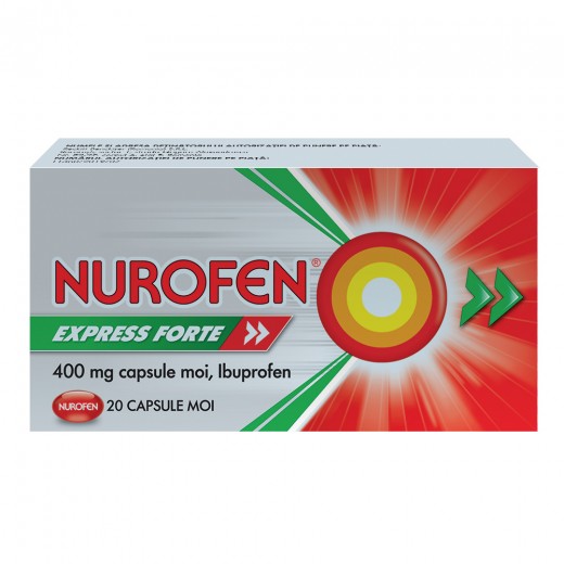 Nurofen Express Forte 400 Mg x 20 Capsule moi