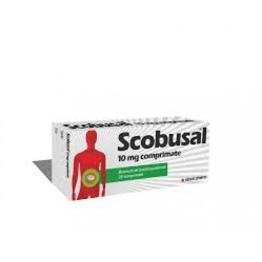 Scobusal 10 mg  20 Comprimate