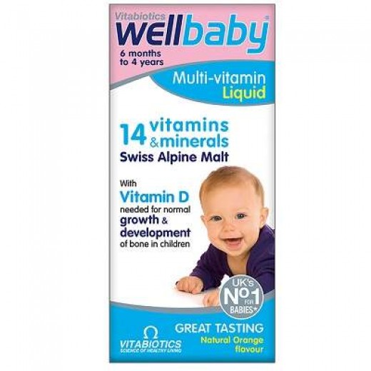 Wellkid Baby Multivitamin Sirop 150 ml