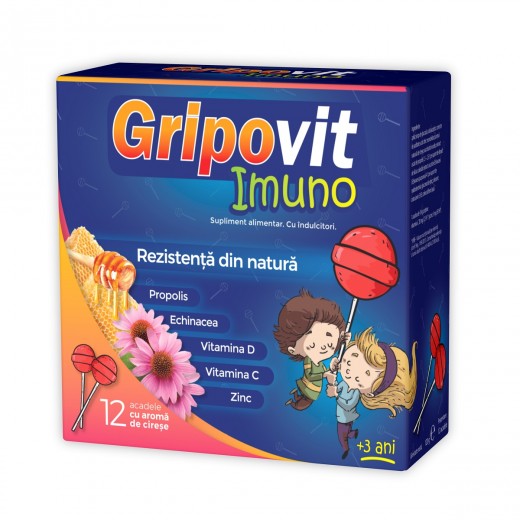 Zdrovit Gripovit Imuno x 12 Acadele
