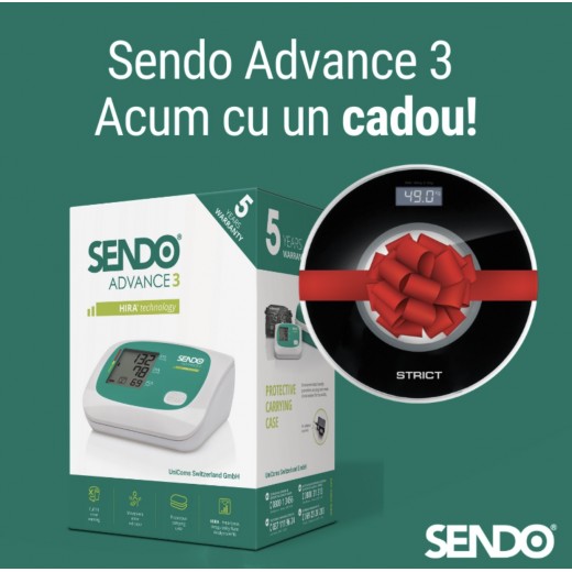 Sendo Advance 3 Tensiometru HIRA Technology + Cantar Digital Cadou!