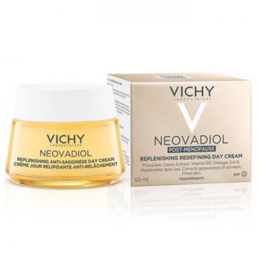 Crema de zi cu Efect Refacere a Lipidelor Neovadiol Post Menopause, 50 ml, Vichy