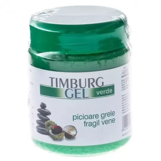 Timburg Gel Verde pentru Picioare Grele, 500 ml
